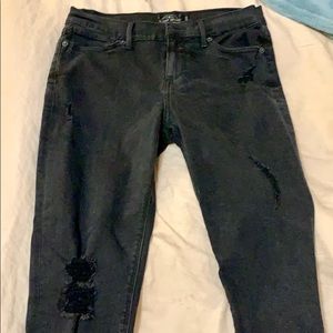 Lucky Brand brook legging jeans - black